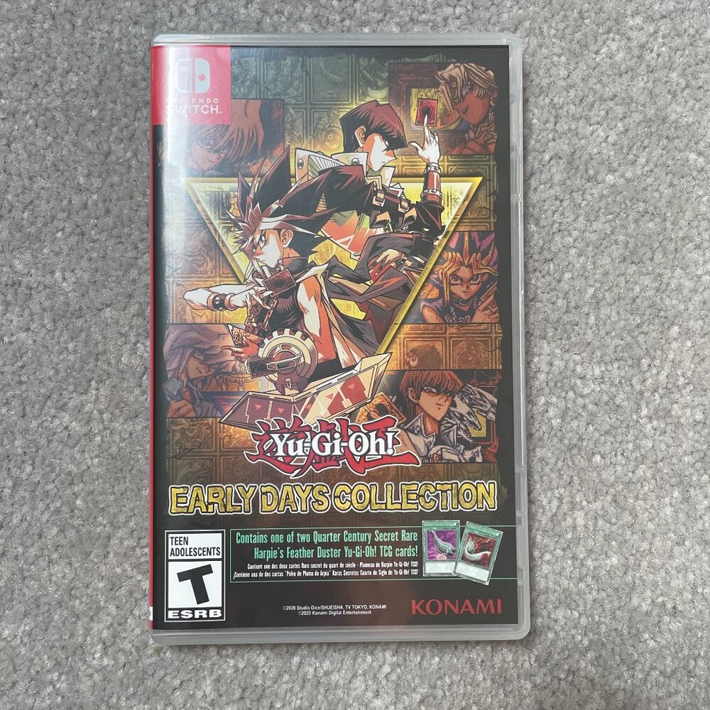 Nintendo Switch Yu-Gi-Oh! Early Days Collection Game (NO Promo Card)